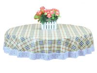 Elegant High-quality Round Tablecloth Water And Oil Resistant Table Mat